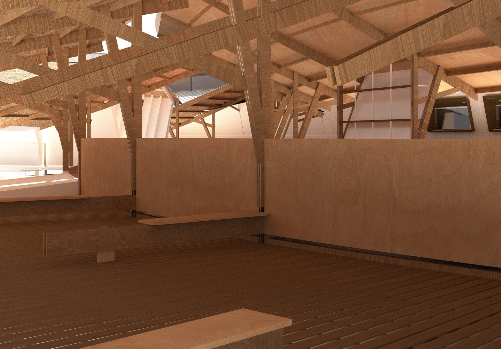 Exterior Museum Render